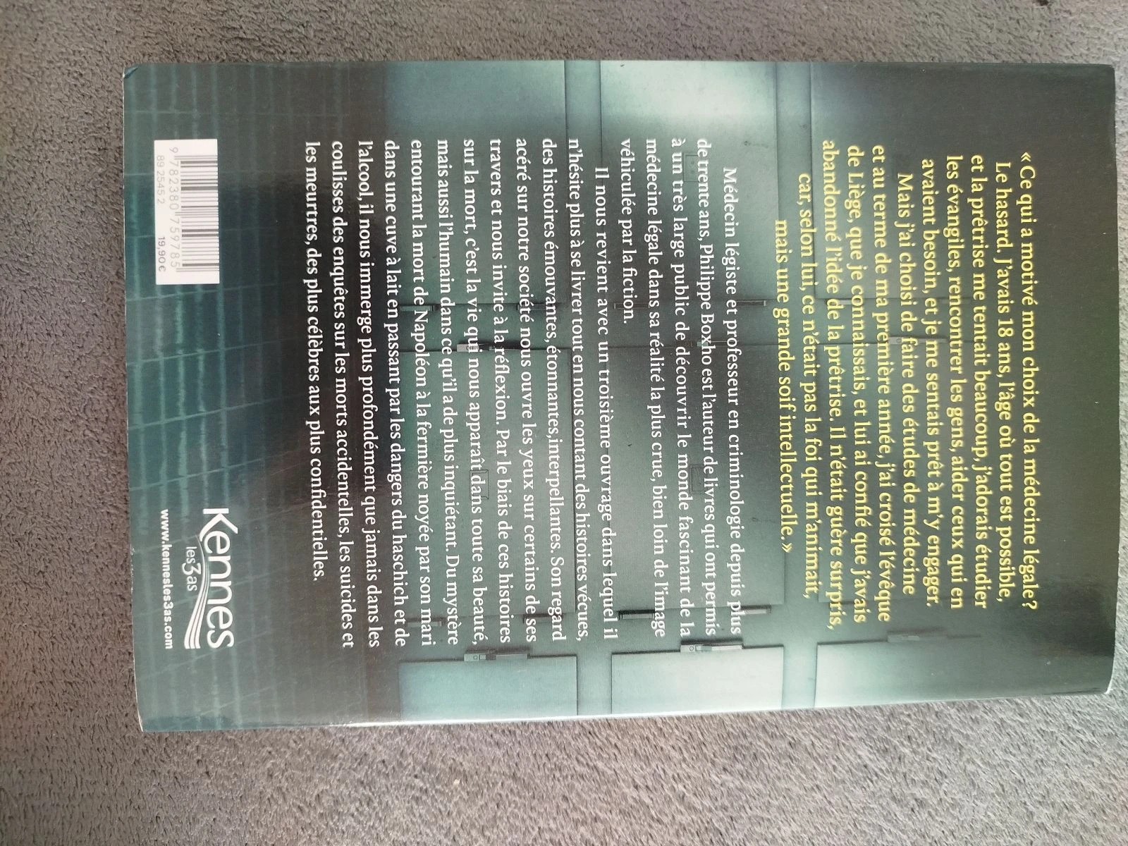 Libro la muerte vista de frente – photo 2